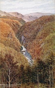 Valle de Rheidol, Puente del Diablo, cerca de Aberystwyth de Alfred Robert Quinton
