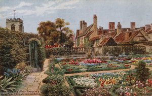 El jardín de nudos de Shakespeare, New Place, Stratford-on-Avon de Alfred Robert Quinton