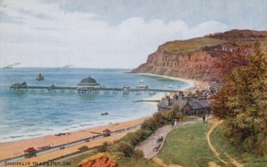 Shanklin Head y muelle, I W de Alfred Robert Quinton