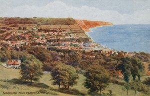 Sidmouth desde Peak Hill de Alfred Robert Quinton