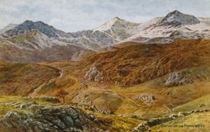 Snowdon, desde Penygwryd de Alfred Robert Quinton