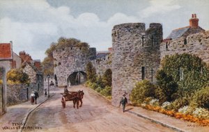 Tenby, Muros y Cinco Arcos de Alfred Robert Quinton
