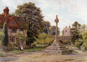 La Cruz, East Hagbourne, Berkshire de Alfred Robert Quinton