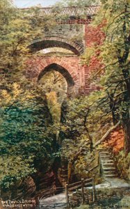 El Puente del Diablo, cerca de Aberystwyth de Alfred Robert Quinton
