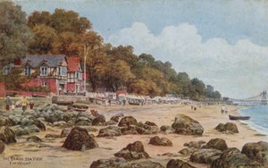 Las arenas, vista al mar, Isla de Wight de Alfred Robert Quinton