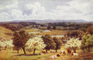 El Valle de Evesham de Alfred Robert Quinton
