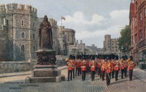 Estatua de Victoria, Aproximación al Castillo, Windsor de Alfred Robert Quinton
