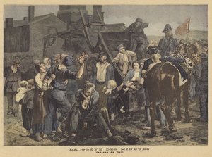 La huelga de los mineros
