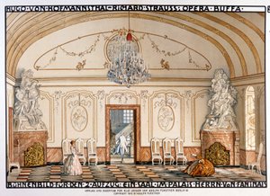 Richard Strauss: Der Rosenkavaliert (El caballero de la rosa) Escenografía de Roller. 2do acto. de Alfred Roller