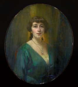 Retrato de una mujer desconocida de Alfred Rudolfowitsch Eberling