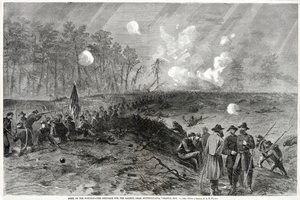 Ejército del Potomac: La lucha por el saliente, cerca de Spottsylvania, Virginia. 12 de mayo de 1864, de Harper