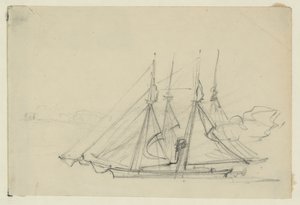 Dos barcos de vela de Alfred Rudolph Waud