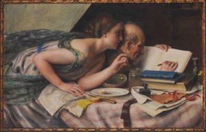 El poeta y su musa de Alfred Schwarzschild