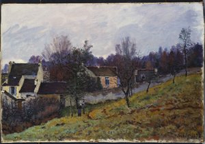 Otoño en Louveciennes, 1873 de Alfred Sisley