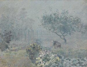Niebla, Voisins, 1874 de Alfred Sisley