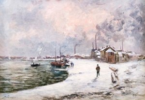 Ivry en la nieve