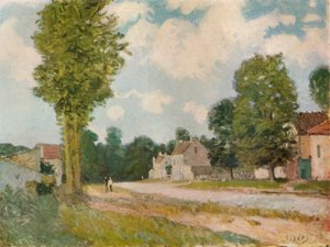 La Ruta de Versalles, siglo XIX, 1929 de Alfred Sisley