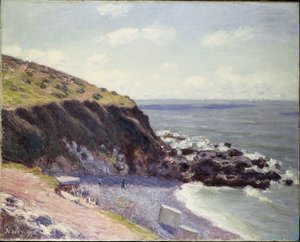 La cala de la dama, Langland Bay, 1897 de Alfred Sisley
