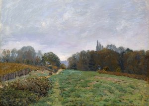 Paisaje cerca de Louveciennes. 1873