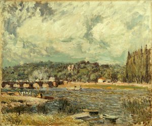 Le Pont de Sevres de Alfred Sisley