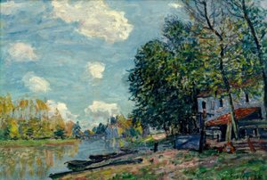 Moret - Orillas del Loing de Alfred Sisley
