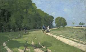 Camino cerca del Parque de Courances, 1868