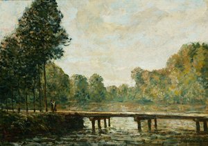 Pequeño puente sobre el Orvanne, 1890