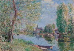 Primavera en Moret-sur-Loing, 1891
