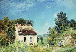 La Casa Abandonada, 1887 de Alfred Sisley