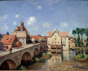 El puente de Moret en 1893