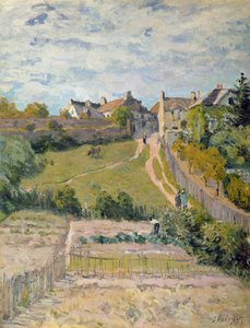 El camino ascendente, 1875 de Alfred Sisley