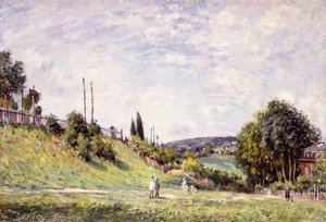 La pendiente junto al ferrocarril en Sèvres, 1879