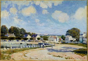 El abrevadero de Marly-le-Roi de Alfred Sisley