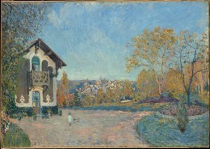 Vista de Marly-le-Roi desde Coeur-Volant de Alfred Sisley