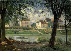 Villeneuve-la-Garenne de Alfred Sisley