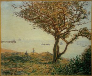La rada de Cardiff (Barcos en la bahía de Cardiff)