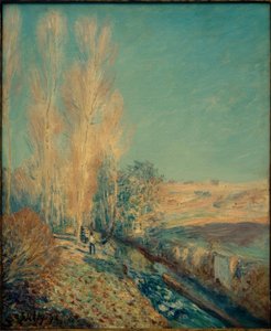 Veranillo de San Martín - Alrededores de Moret de Alfred Sisley