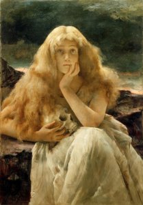 A.Stevens, María Magdalena de Alfred Emile Stevens