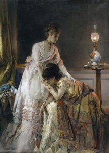 Después del baile, 1874 de Alfred Emile Stevens