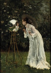 La Boule Argentée de Alfred Emile Stevens