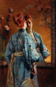 La parisiense japonesa de Alfred Emile Stevens