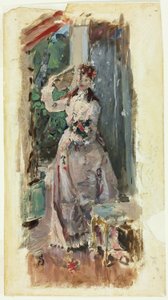 La esquina del balcón de Alfred Emile Stevens
