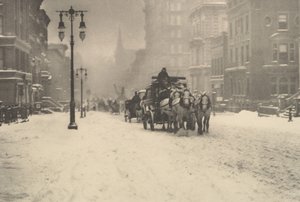 Un día lúgubre, c.1897 (fotograbado)
