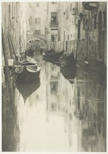 Un canal veneciano de Alfred Stieglitz