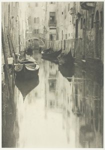 Un canal veneciano de Alfred Stieglitz