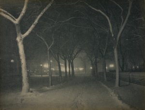 Una noche helada, Nueva York