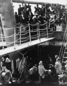 Barco de emigrantes