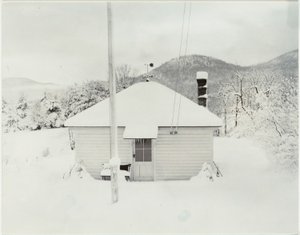 Primera Nieve y la Casita de Alfred Stieglitz