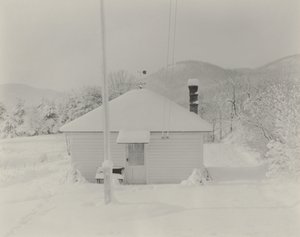 La primera nevada y la casita