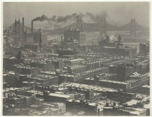 Desde la habitación 3003 - The Shelton, Nueva York, mirando al noreste, 1927